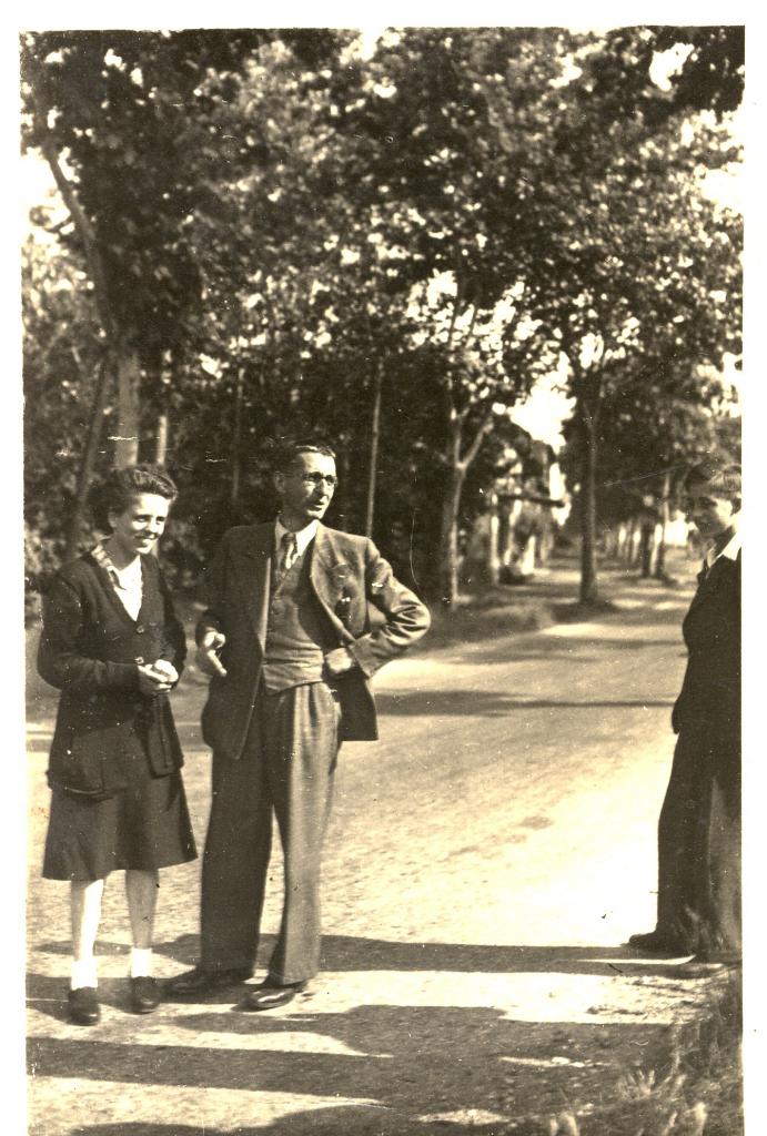 Le 26 mai 1945 à Valence, Marcel Barbu est de retour de Buchenwald