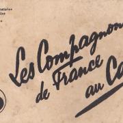 Les Compagnons de France au camp : 1ère Couverture