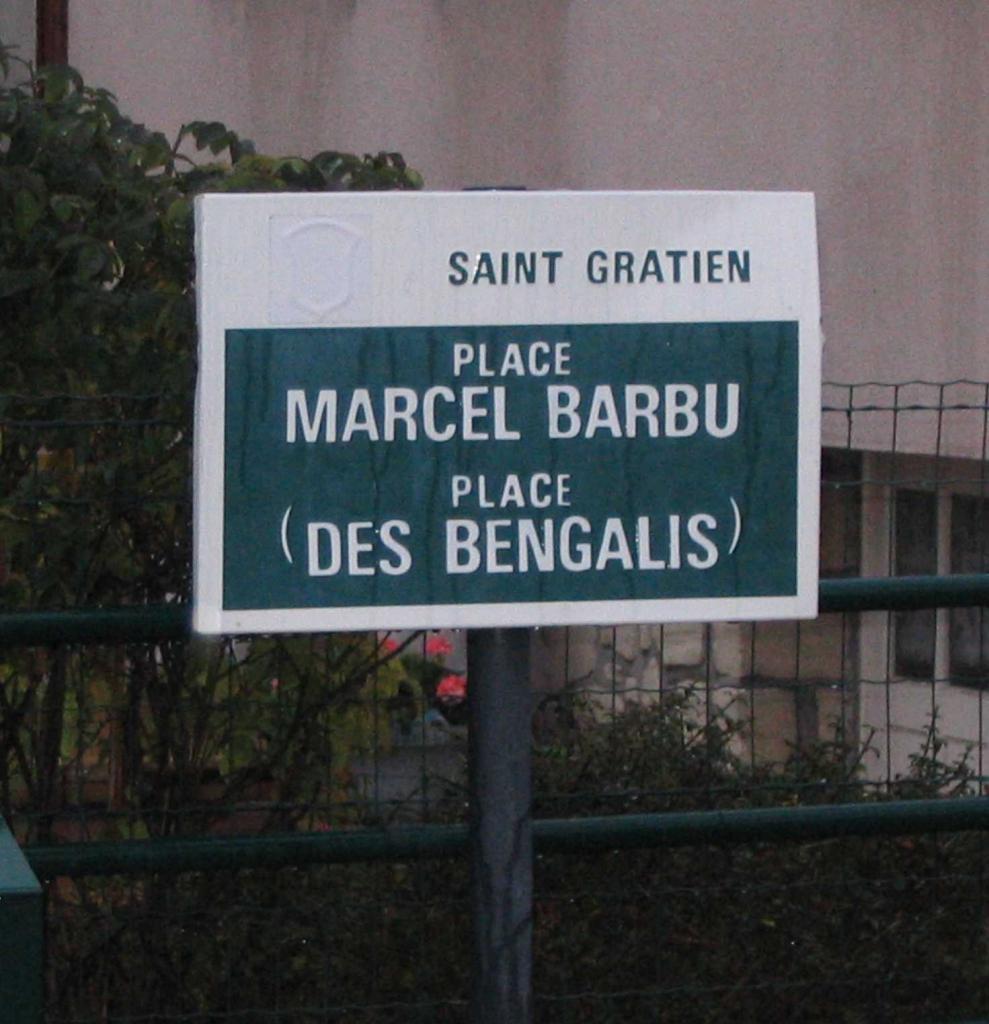 Place Marcel Barbu à Sannois