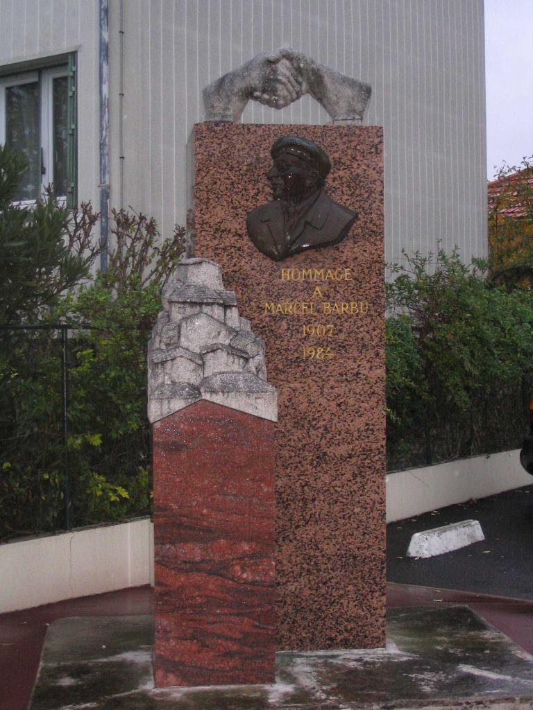 Monument Marcel Barbu à Sannois