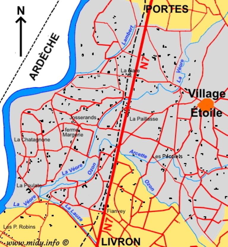 Étoile-sur-Rhône 1939-1945