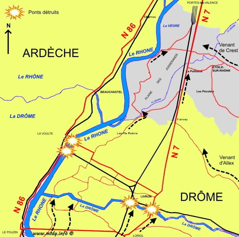 Étoile-sur-Rhône 1939-1945