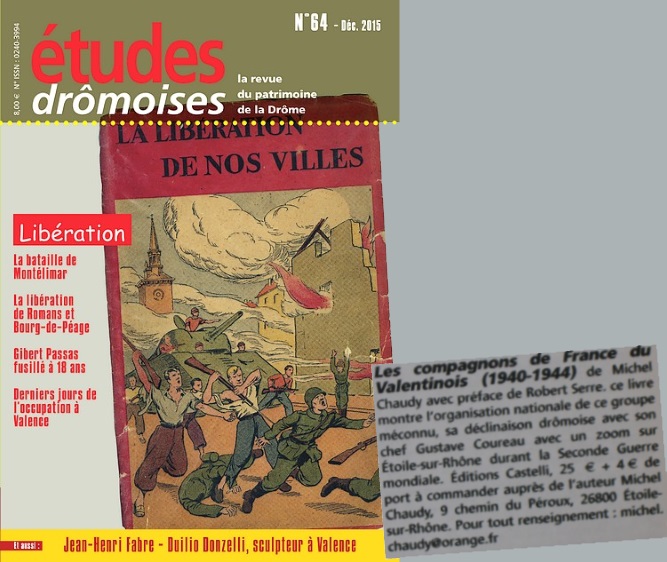 Etudes drômoise de décembre 2015