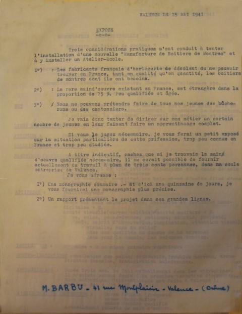 80 ans : Marcel Barbu précise son projet d’atelier-école