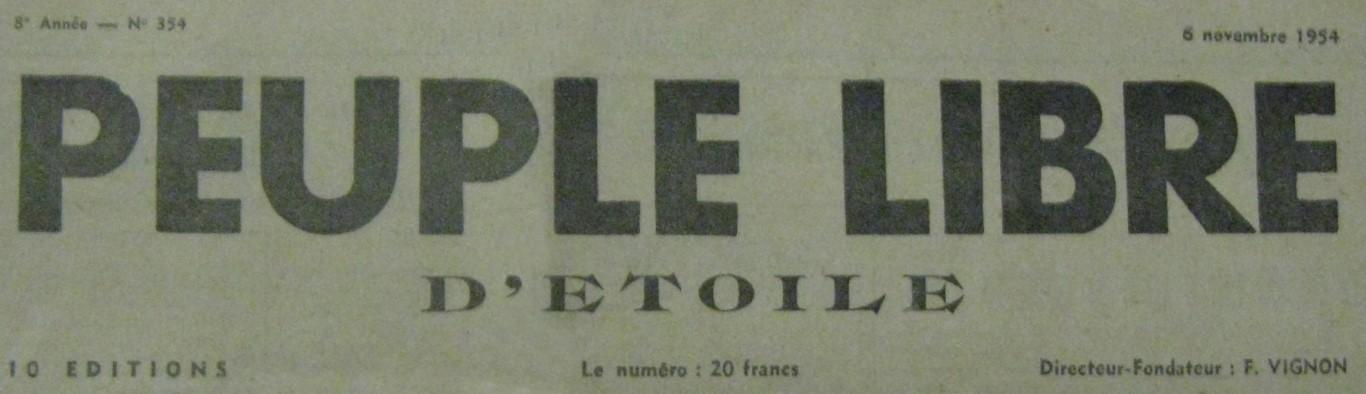 Peuple libre vu d'Étoile-sur-Rhône