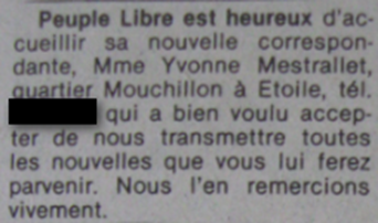 Peuple libre vu d'Étoile-sur-Rhône