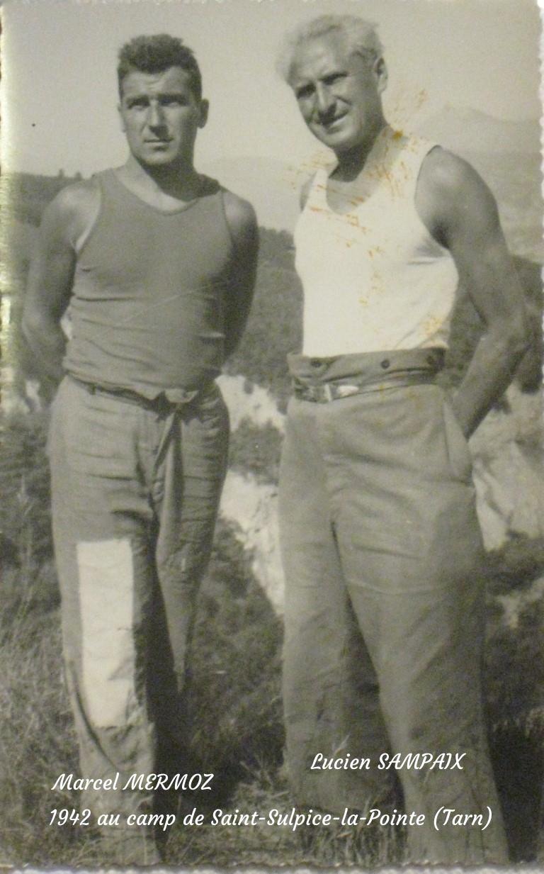 Marcel MERMOZ et Lucien SAMPAIX