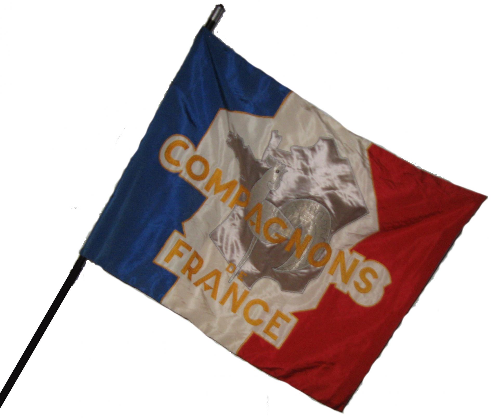Drapeau des Compagnons de France du Valentinois
